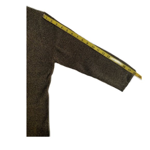 White Stag Ribbed V-Neck Long Sleeve Sweater Women’s Size Large - Picture 4 of 10